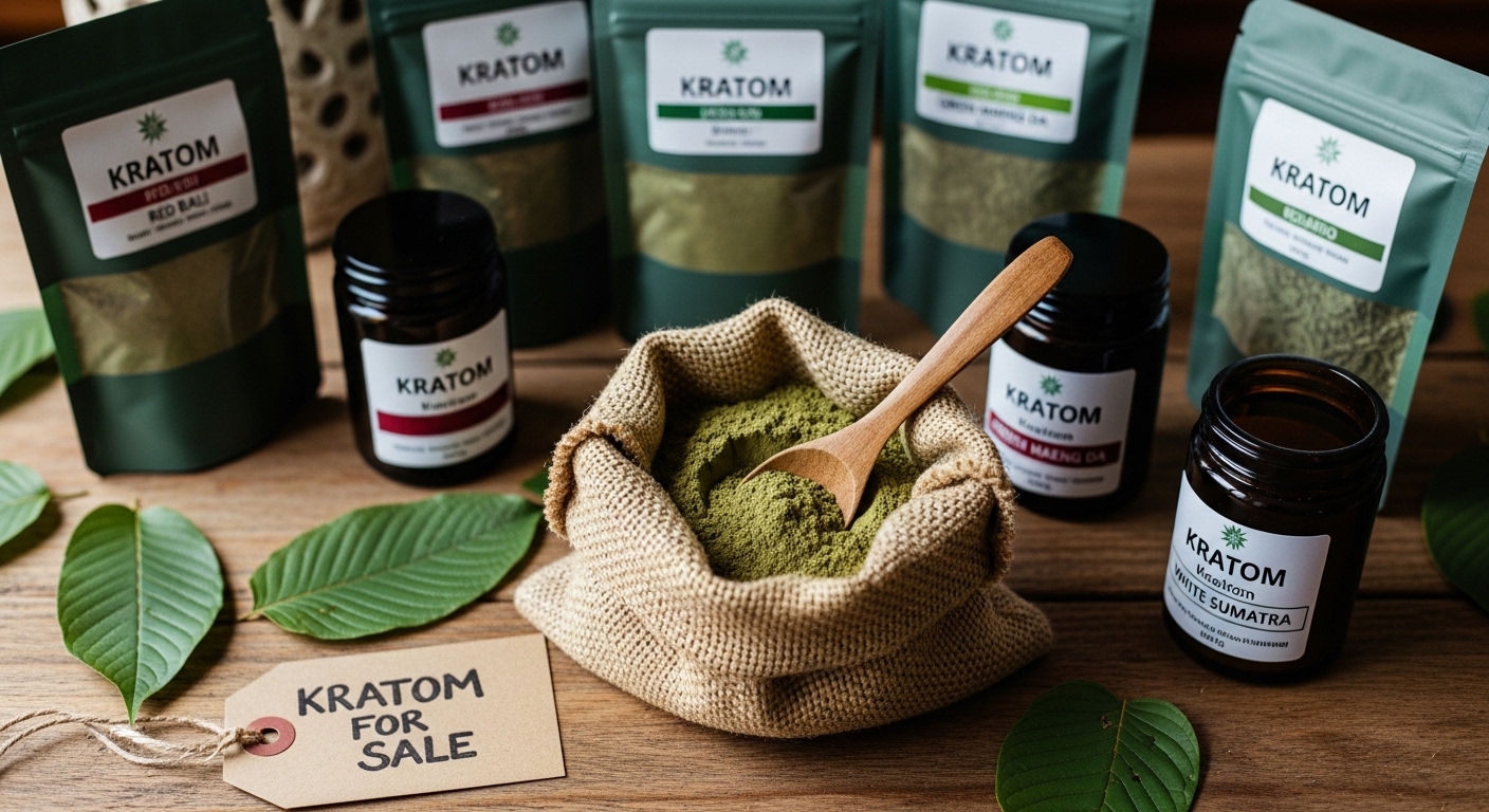 Kratom For Sale From Trusted Sources With Fresh Stock Online